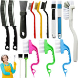 Set B Multi-Use Heavy-Duty Cleaning Brush Set – 14-Piece Hard Bristle Tool Kit for Kitchen, Bathroom & Tight Spaces