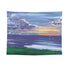 Sunset over a meadow Wall Tapestry 200x150cm - Soft Plush Fabric Hanging for Bedroom, Living Room, Dorm Decor - Includes Mounting Kit for Easy Installation