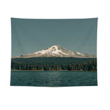 Snow-capped mountain design Wall Tapestry 200x150cm - Soft Plush Fabric Hanging for Bedroom, Living Room, Dorm Decor - Includes Mounting Kit for Easy Installation