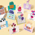 3 Sets 3D Pop-up Birthday Card Set - 3*10pcs Cartoon Panda/Cake/Balloon Greeting Cards with Envelopes, Handwritten Message Foldable Cards for Kids/Friends/Party Favors 