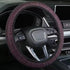 Light purple Crystal Rhinestone Steering Wheel Cover – Elastic Stretch Design with Full Diamond Embellishment