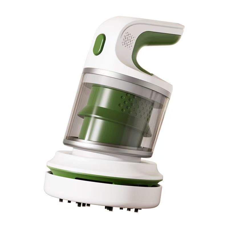 Green Compact Desktop Vacuum Cleaner – Cordless Handheld Dust Remover for Office, Keyboard, Car & Home Use with Dual Suction Modes and USB Charging