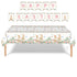 Easter Party Decoration Set – Floral Bunny Tablecloth 137x274cm + Happy Easter Banner, Spring-Themed Decor for Festive Gatherings