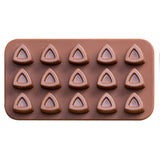 2-Piece Dubai Rectangle Chocolate Silicone Mold Set – Food-Grade, Easy Release, Heat-Resistant Baking Molds for Chocolate, Candy, and Cake(Triangle chocolates)