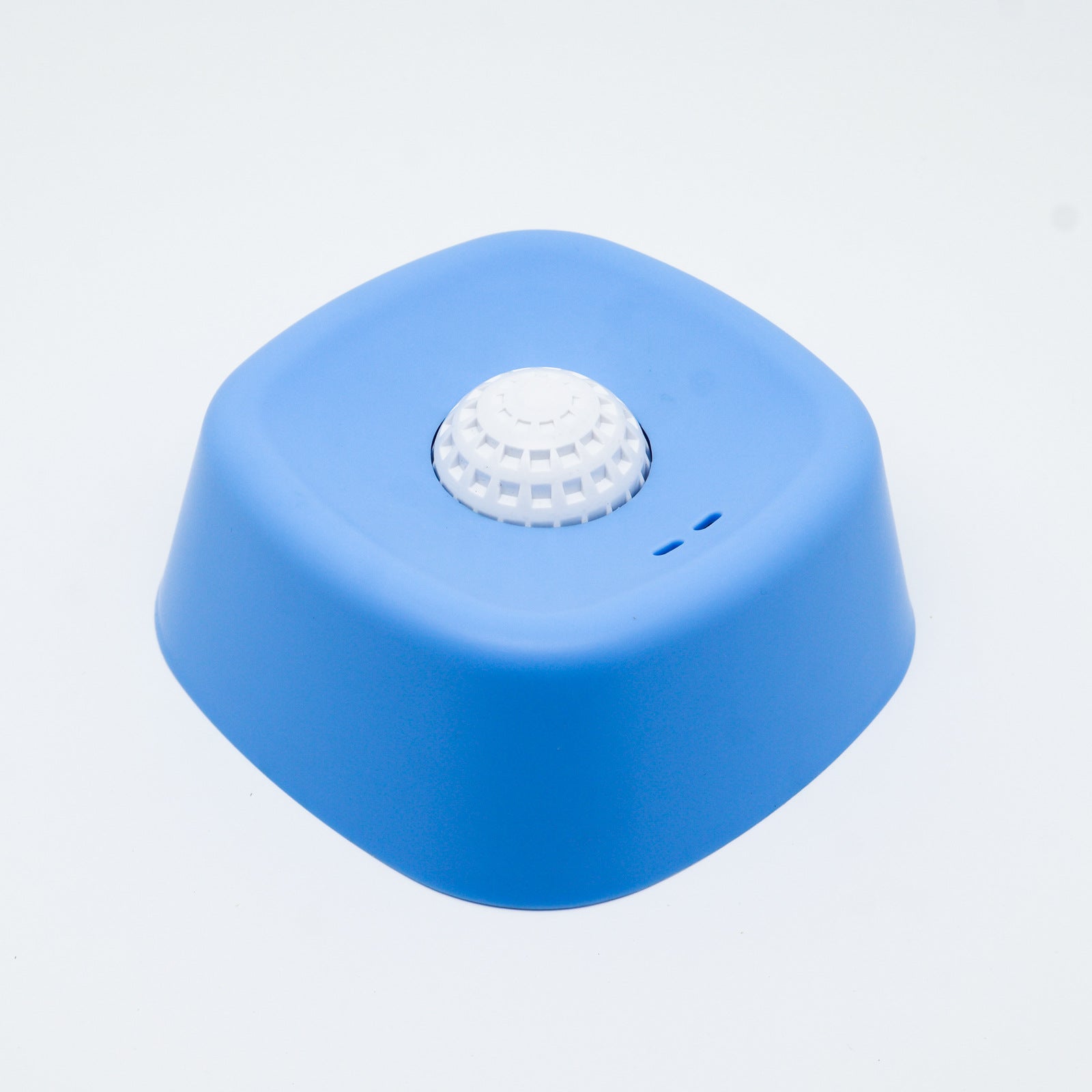 Blue bowl, white ball Slow Feeding Dog Bowl with Built-In Rolling Ball – Anti-Spill Pet Lick Dish for Healthy Eating Habits