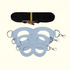 2-Pack Blue Small Mammal Harness Set – 6 Pcs (S/M/L ×2) + 2×1.5m Leashes for Secure Outdoor Handling