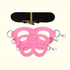 2-Pack Pink Small Mammal Harness Set – 6 Pcs (S/M/L ×2) + 2×1.5m Leashes for Secure Outdoor Handling