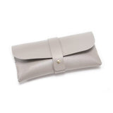 30-Piece Grey Chic & Sleek PU Leather Soft Eyeglass Case - Protective Pouch for Sunglasses & Reading Glasses