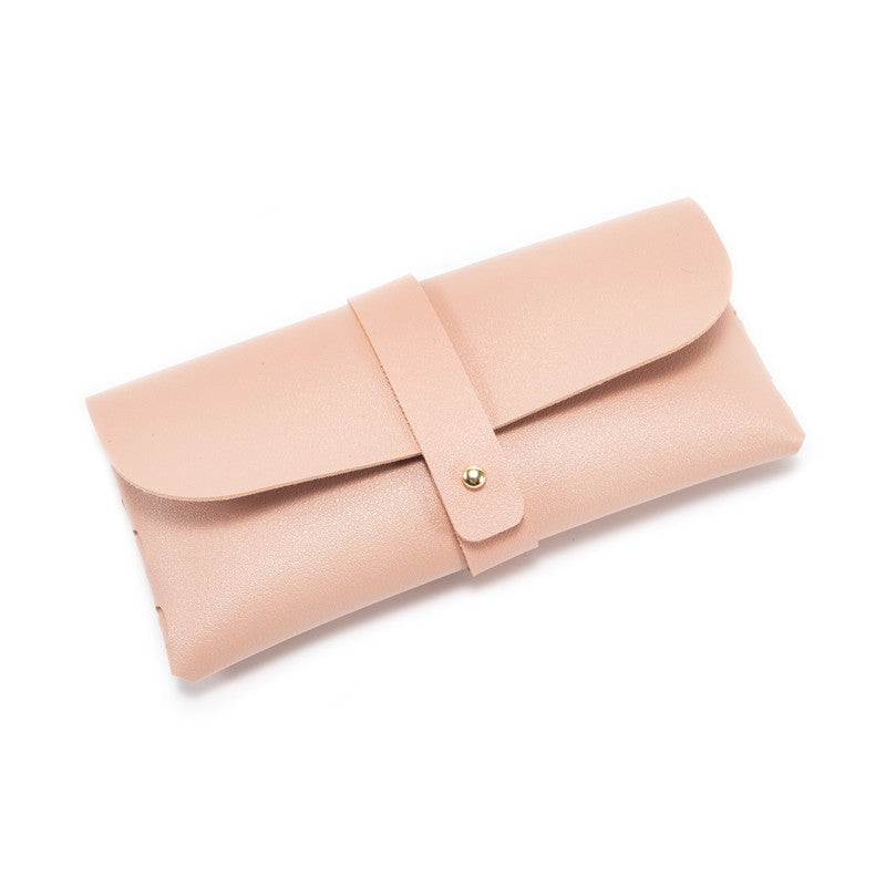 30-Piece pink Chic & Sleek PU Leather Soft Eyeglass Case - Protective Pouch for Sunglasses & Reading Glasses