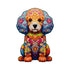Irregular-Shaped Puzzle – A3 Size (33×43cm), 210-Piece Design, 4mm Thickness, Compact Packaging(Petal Teddy)