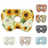 Sunflower Hollow Ear Support Pillow – Adjustable Side Sleep Neck Cushion with PP Cotton Filling and Breathable Fabric 