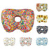 Rainbow Flower Hollow Ear Support Pillow – Adjustable Side Sleep Neck Cushion with PP Cotton Filling and Breathable Fabric 