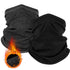 2-Pack Thermal Neck Gaiters – One in Heathered Charcoal Grey, One in Solid Black | Multi-Use Face & Head Cover for Cold-Weather Activities