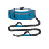 Blue Shock-Absorbing Running & Dog Walking Belt – Integrated Waist Pack with Retractable Traction Rope and Ergonomic Support