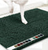 Dark green 50×80 cm Extra-Thick Chenille Floor Mat for Bathrooms and Pet Use – High-Density Absorbent, Non-Slip, Machine-Washable Rug for Dogs and Humans