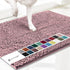 Pink 50×80 cm Extra-Thick Chenille Floor Mat for Bathrooms and Pet Use – High-Density Absorbent, Non-Slip, Machine-Washable Rug for Dogs and Humans