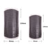 Grey Cat Corner Grooming Brush Set, 2-Piece Wall-Mounted Self-Groomer with Catnip, 288 & 314 Bristles, No-Shed Design for Scratching & Itch Relief, Large & Small Size Pet Grooming Tool