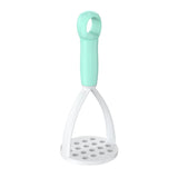 3-Pack Green Manual Potato Masher - Baby Food Maker & Vegetable Ricer with Reinforced Arch Design, Durable PP Kitchen Tool for Mashing Potatoes, Sweet Potatoes, and Fruits