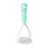 3-Pack Green Manual Potato Masher - Baby Food Maker & Vegetable Ricer with Reinforced Arch Design, Durable PP Kitchen Tool for Mashing Potatoes, Sweet Potatoes, and Fruits
