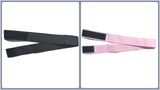 Adjustable Elastic Headband & Wig Grip Band - Comfortable and Seamless Edge Fixer for Wigs and Frontals (Black + Pink)