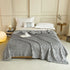 Grey 230 x 200 CM Ultra-Soft Faux Rabbit Fur Plush Sofa Cushion & Bedding Blanket - Luxury Double-Sided Thickened Winter Fleece