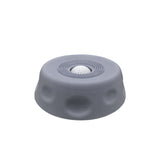Grey Silicone Dog Liquid Lick Bowl with Floating Fun Ball - Interactive Slow Feeder & Anti-Slip Calming Pet Bowl for Dogs and Cats