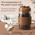 Portable Electric Coffee Bean Grinding Cup & Juicer with Safe Hidden Stainless Steel Blades - 420ML USB Rechargeable Travel Brewer