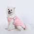 M Size Pink Winter Padded Cotton Dog Thermal Plaid Vest with Faux Fur Collar - Thick Fleece-Lined Warm Pet Jacket