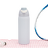 Light Blue 32oz 316 Stainless Steel Insulated Water Bottle - Pop Up Dual-Drink Lid, One-Click Flip Top & Integrated Carry Handle