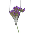 Handcrafted Ikebana Vase Necklace - Elegant Minimalist Wearable Art, Creative Gift for Mother