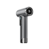 Grey Wireless Rechargeable Hot & Cold Hair Dryer - Lightweight Portable Blow Dryer with Blue Light Ion Care, 3 Speed & Temperature Settings