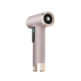 Pink Wireless Rechargeable Hot & Cold Hair Dryer - Lightweight Portable Blow Dryer with Blue Light Ion Care, 3 Speed & Temperature Settings