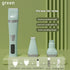 Green Professional 3-in-1 Pet Grooming Kit - Low-Noise Rechargeable Dog Hair Trimmer & Nail Grinder for Paws, Eyes, and Body