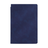 Dark Blue A4 PU Leather Whiteboard Notebook with 3-Color Pens, Eraser & Cloth - Reusable Eco-Friendly Desktop Memo Pad & Handheld Writing Tablet