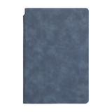 Blue A4 PU Leather Whiteboard Notebook with 3-Color Pens, Eraser & Cloth - Reusable Eco-Friendly Desktop Memo Pad & Handheld Writing Tablet