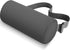 Grey Portable McKenzie Method Ergonomic Lumbar Support Roll - Adjustable Memory Foam Cylinder Pillow with Breathable Cover