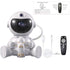 USB Powered Astronaut Nebula Projector & Starry Night Ambient Light with Space Shuttle Accents - 8 Nebula Effects, 360° Rotating Head & Remote Control