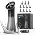 E80 Professional Electric Ear Irrigation and Ear Wax Removal Kit - Type-C Charging, 3 Pressure Levels, 2-in-1 230ML Sewage & Shimizu Tank & 12 Specialized Nozzles(4pcs 1-hole Nozzles +4pcs 3-hole Nozzles + 4pcs 5-hole Nozzles)