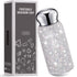 White Handmade Luxury Diamond Insulated Water Bottle – Bling Rhinestone 304 Stainless Steel Pocket Mug (260ml)
