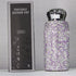 Purple Handmade Luxury Diamond Insulated Water Bottle – Bling Rhinestone 304 Stainless Steel Pocket Mug (260ml)