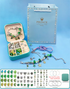 66-Piece Green Gift Bag Craft Set (Includes Beads, Charms, and Storage Case) -Kids&