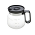 16oz Glass Coffee Mug with Handle and Straw Lid - Heat Resistant Borosilicate Glass Pitcher Cup with Measuring Scale - Large Capacity Clear Tea Cup for Hot Cold Beverages - Dishwasher Safe