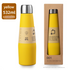 Yellow Premium 304 Stainless Steel Vacuum Insulated Water Bottle - 532ml Large Capacity Sports Flask with 12-24 Hour Thermal Retention, Leak-Proof Portable Travel Mug for Gym, Office, Car and Outdoor Activities 