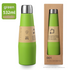 Green Premium 304 Stainless Steel Vacuum Insulated Water Bottle - 532ml Large Capacity Sports Flask with 12-24 Hour Thermal Retention, Leak-Proof Portable Travel Mug for Gym, Office, Car and Outdoor Activities 