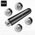 Black Electric Eye Massager Pen - Vibration Massage Wand for Eye Area, Face, and Neck - Battery Operated Skincare Tool（Batteries not included）, Compact Daily Use, Gift Ready