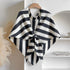 Black Striped Women&