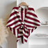 Red Striped Women&