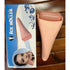 Pink Face Ice Roller with Gel Cooling Head- Reusable PP and Gel Cold Massage Tool for De-Puffing, Soothing, and Refreshing Skin, Easy to Freeze, Comfortable Grip, Daily Skincare Essential