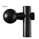 Black Mini Massage Gun - Pocket-Sized Deep Tissue Percussion Massager with 4 Speeds, 7mm Amplitude, 12KG Force, USB-C Rechargeable - Ultra Quiet, 68.7g Lightweight for Muscle Recovery, Travel, Office 