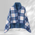 Blue and White 80*130cm Japanese-Style shawl blanket Ultra-Soft Blanket - Thick Polyester Throw for Sofa, Bed, Office,  Cozy Nap Blanket for Winter & All Seasons